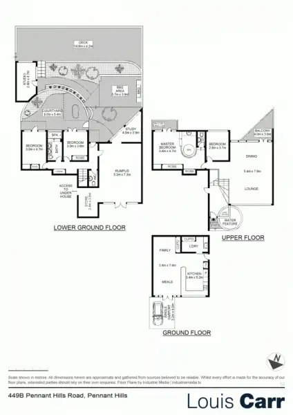 Floorplan of Homely house listing, 449B pennant hills road, West Pennant Hills NSW 2125