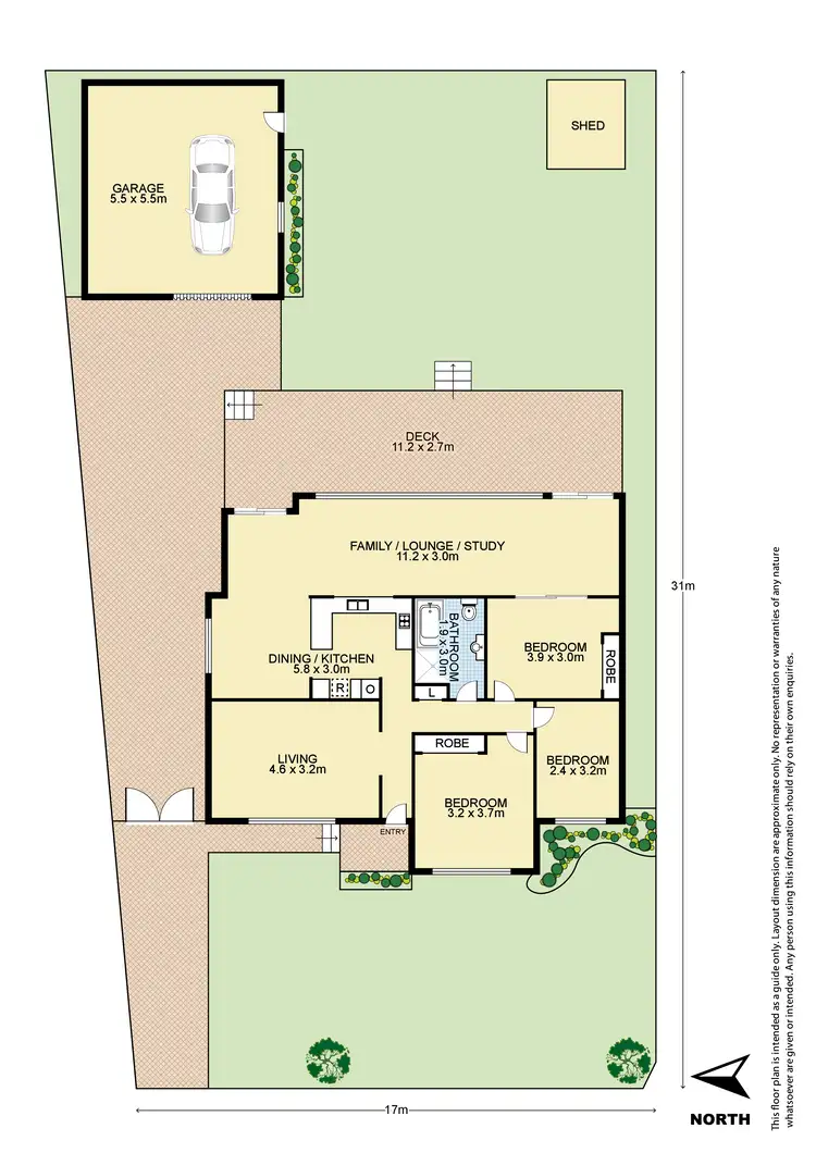 Floorplan of Homely house listing, 4 Winter Place, Blacktown NSW 2148