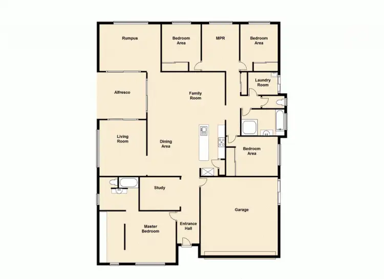 Floorplan of Homely house listing, 5 Meadow View Road, Fernvale QLD 4306
