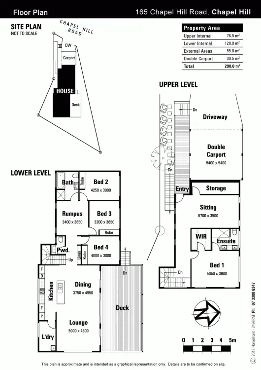 Floorplan of Homely house listing, 165 Chapel Hill Road, Chapel Hill QLD 4069