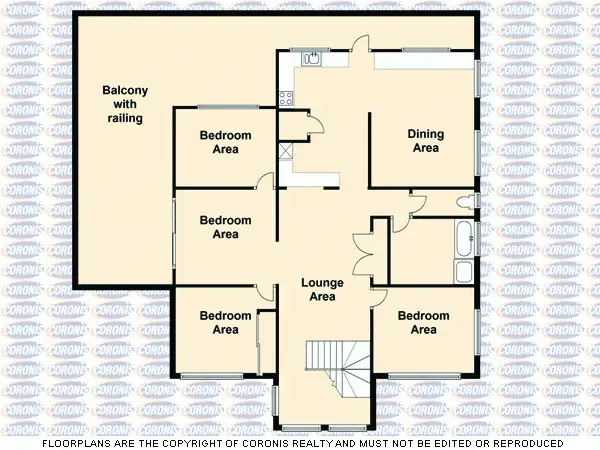 Floorplan of Homely house listing, 12 Mckinlay Place, Durack QLD 4077