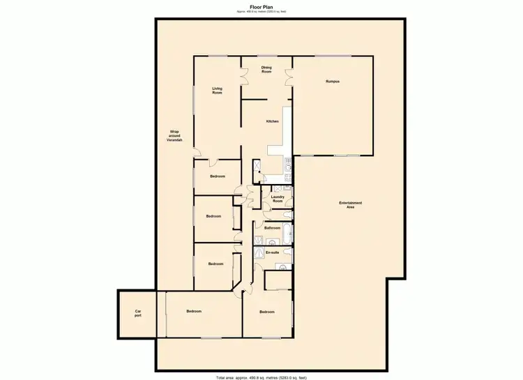 Floorplan of Homely rural property listing, 17 Palmridge Court, Deception Bay QLD 4508