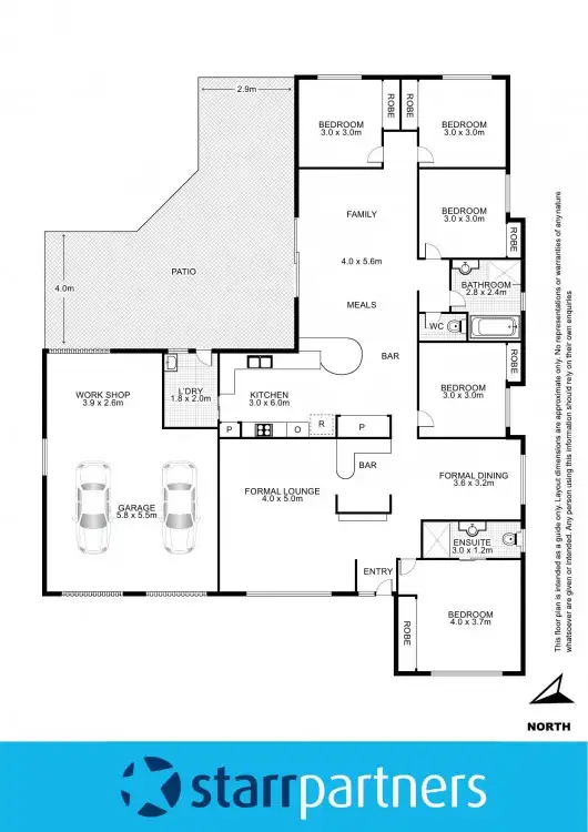Floorplan of Homely house listing, 54 Warbler Street, Erskine Park NSW 2759