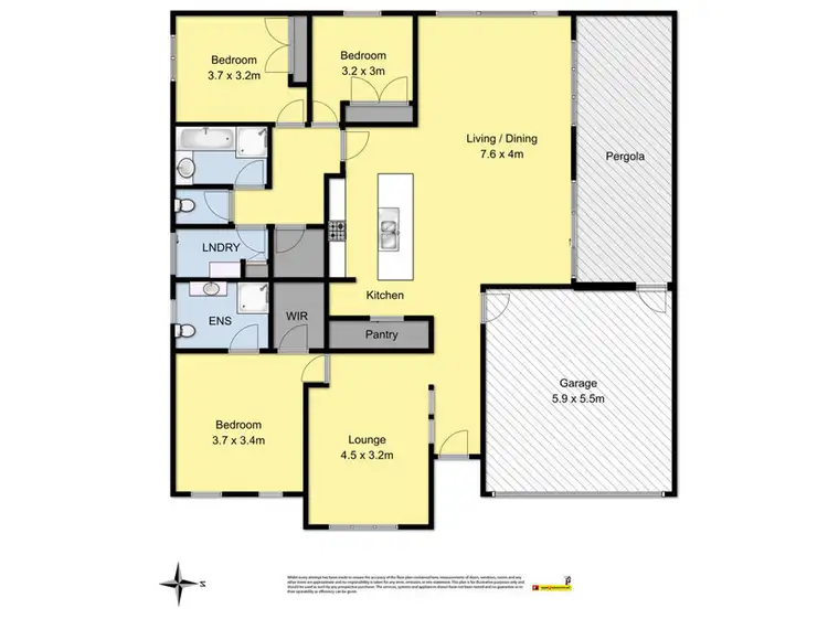 Floorplan of Homely house listing, 28 Scanlan Drive, Elliminyt VIC 3250