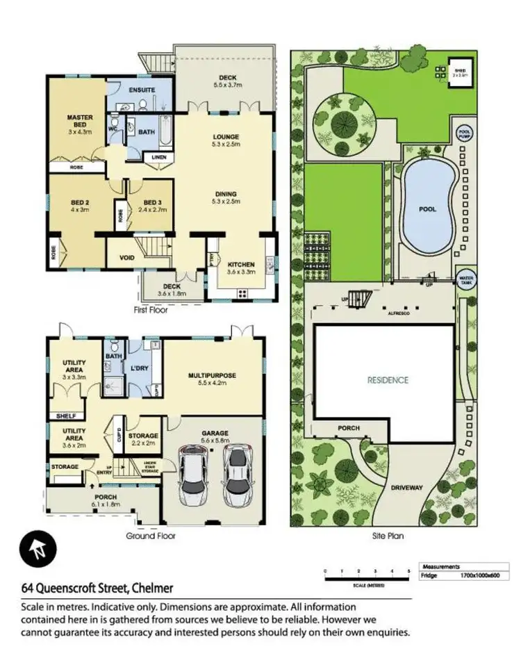 Floorplan of Homely house listing, 64 Queenscroft Street, Chelmer QLD 4068