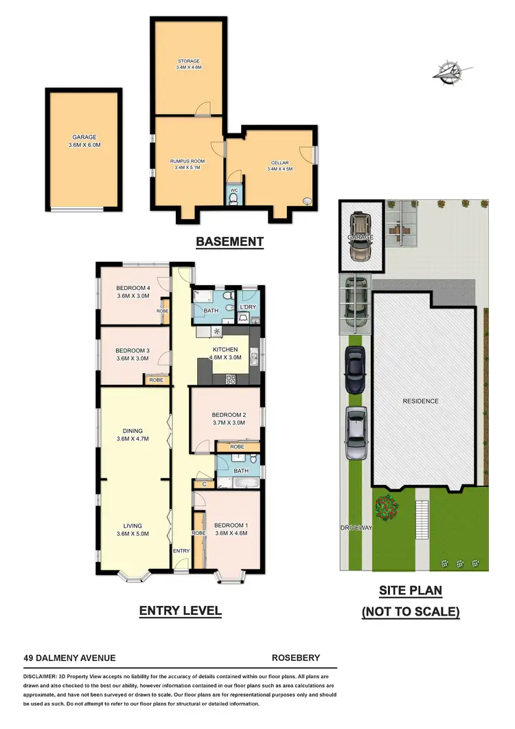 Floorplan of Homely house listing, 49 Dalmeny Avenue, Rosebery NSW 2018