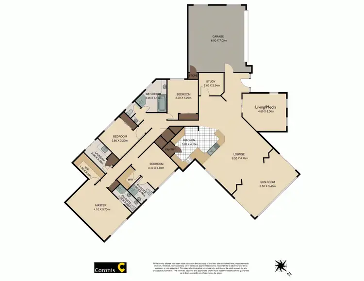 Floorplan of Homely house listing, 10 Jenna Court, Highfields QLD 4352