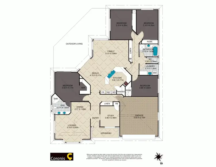 Floorplan of Homely house listing, 11 Dunbar Court, Highfields QLD 4352