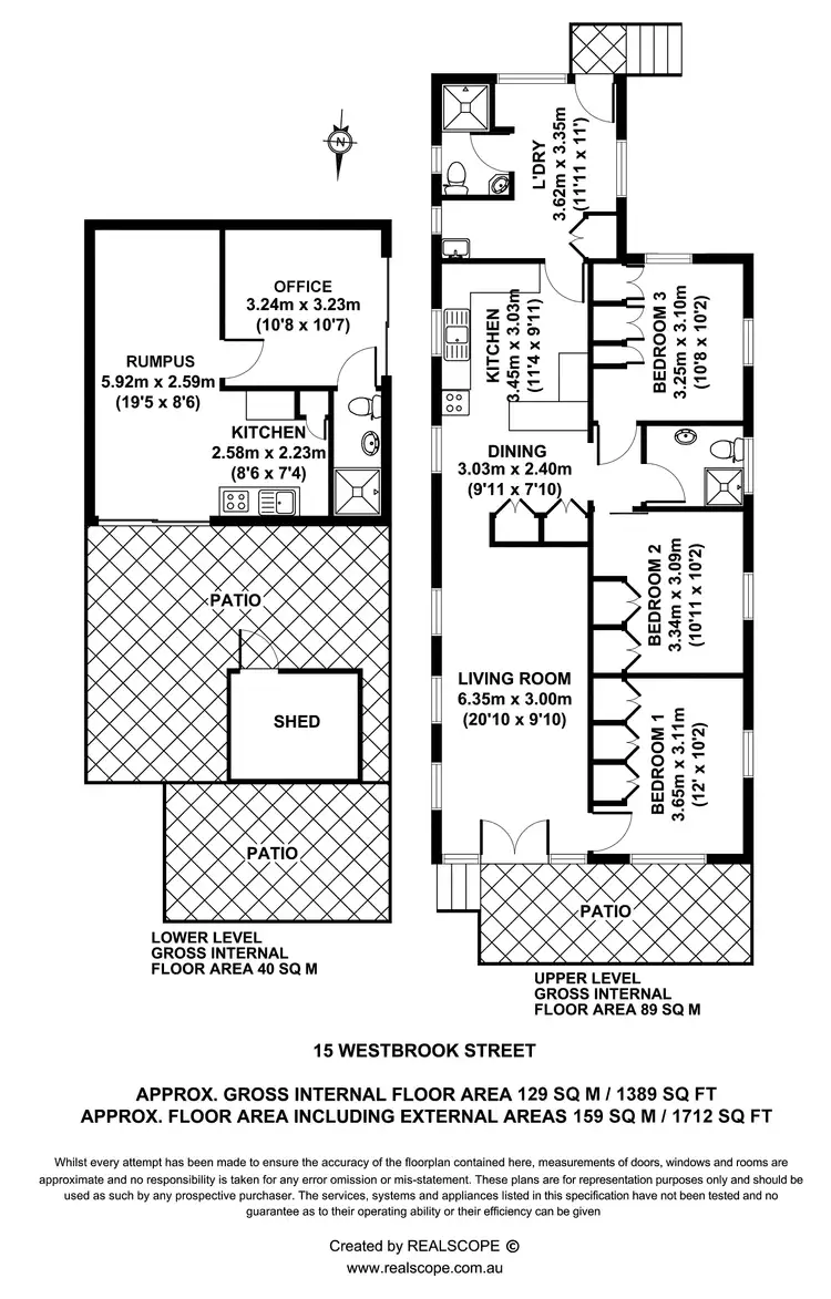 Floorplan of Homely house listing, 15 Westbrook Street, Woody Point QLD 4019