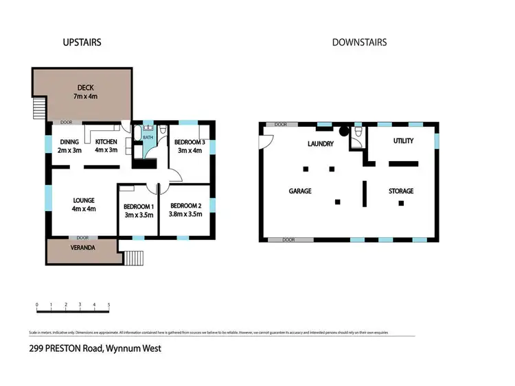 Floorplan of Homely house listing, 299 Preston Road, Wynnum West QLD 4178