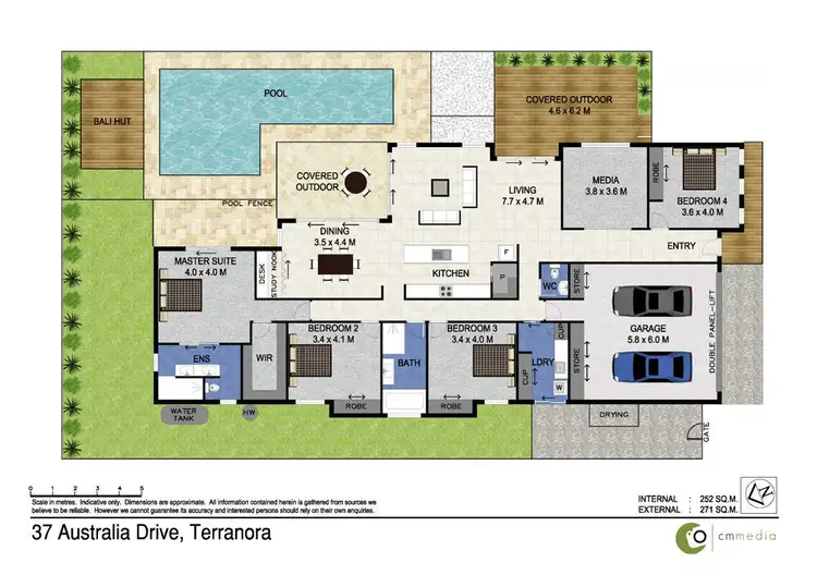 Floorplan of Homely house listing, 37 Australia Drive, Terranora NSW 2486