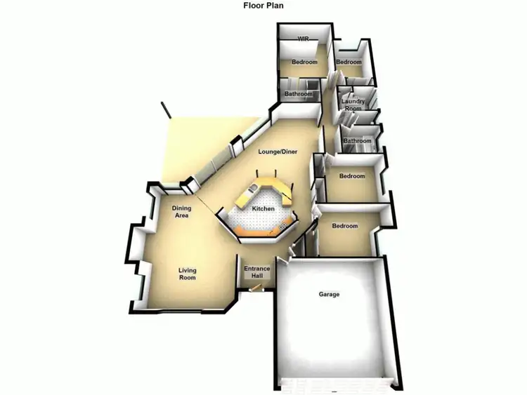 Floorplan of Homely house listing, 9 Sunview Road, Springfield QLD 4300