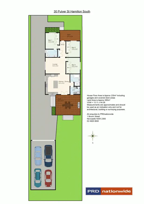 Floorplan of Homely house listing, 30 Pulver Street, Hamilton South NSW 2303