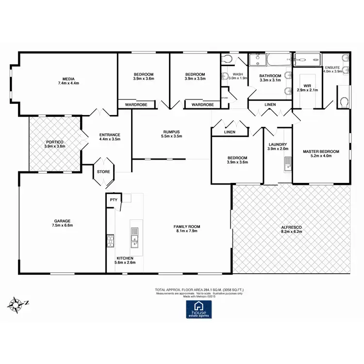 Floorplan of Homely house listing, 9 Gowrie Birnam Road, Gowrie Junction QLD 4352