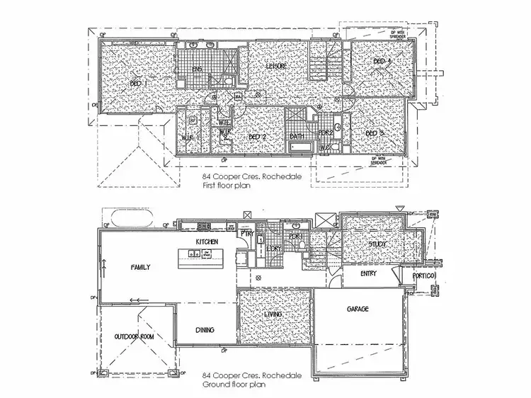 Floorplan of Homely house listing, 84 Cooper Cres, Rochedale QLD 4123