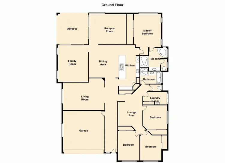 Floorplan of Homely house listing, 19 Dennis Vale Drive, Daisy Hill QLD 4127