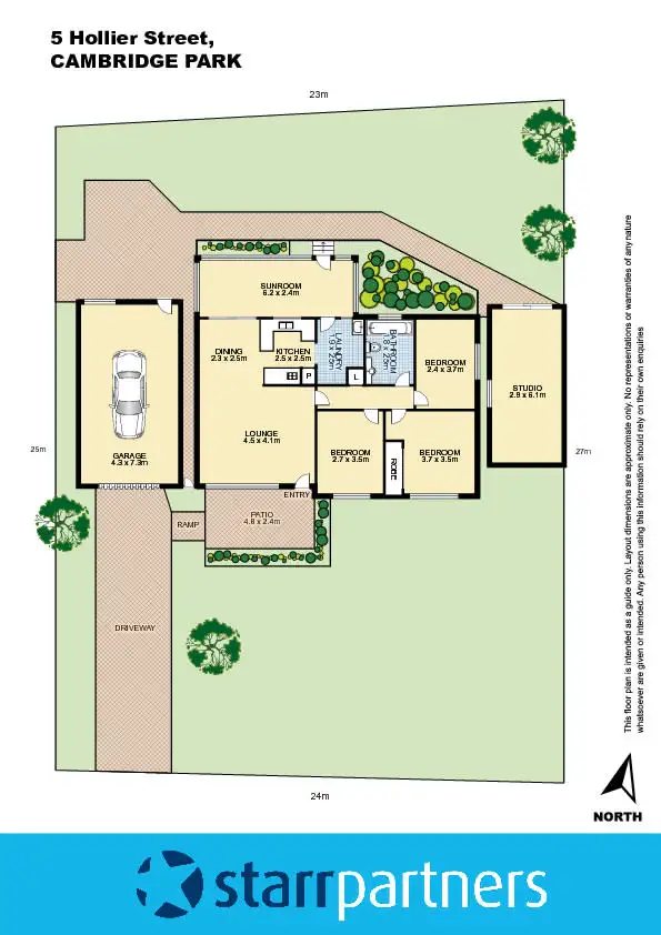 Floorplan of Homely house listing, 5 Hollier Street, Cambridge Park NSW 2747