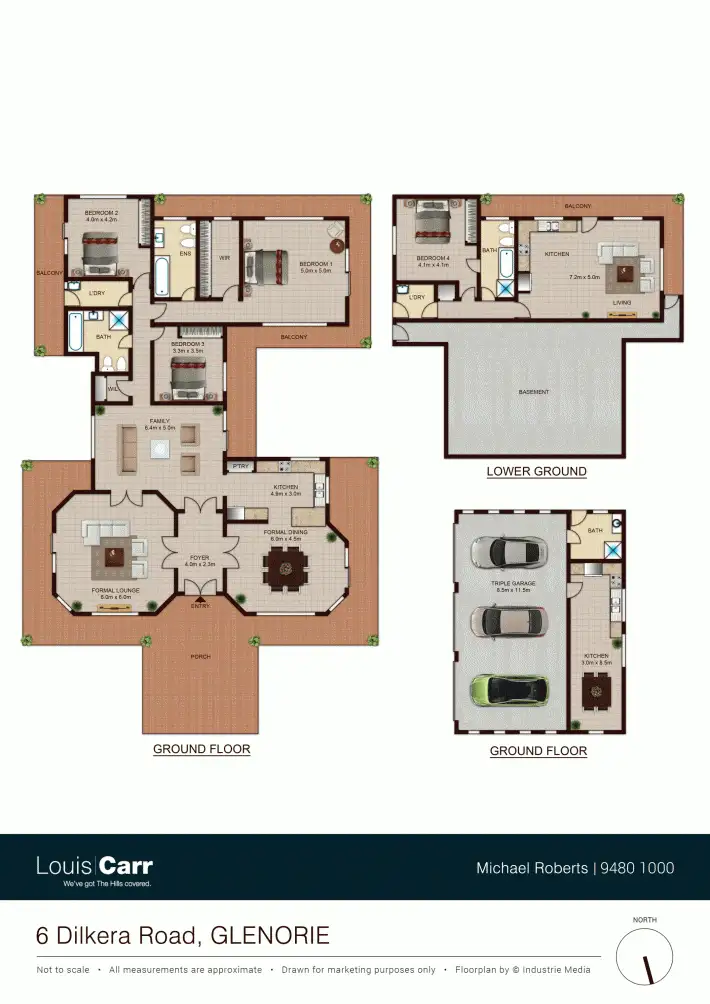 Floorplan of Homely house listing, 6 Dilkera Road, Glenorie NSW 2157