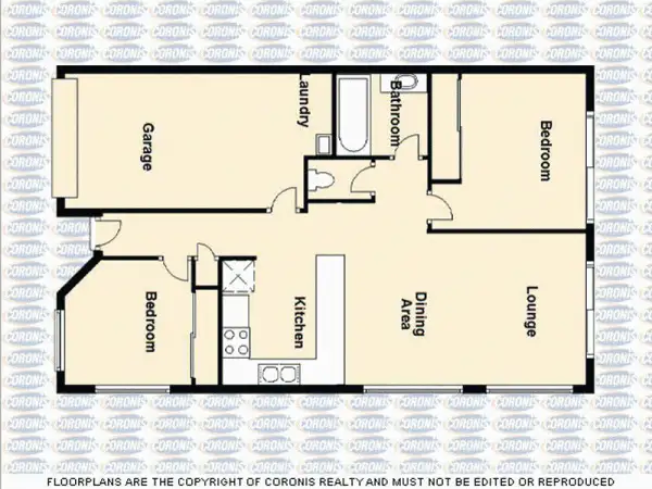 Floorplan of Homely villa listing, 46/14 Everest Street, Warner QLD 4500