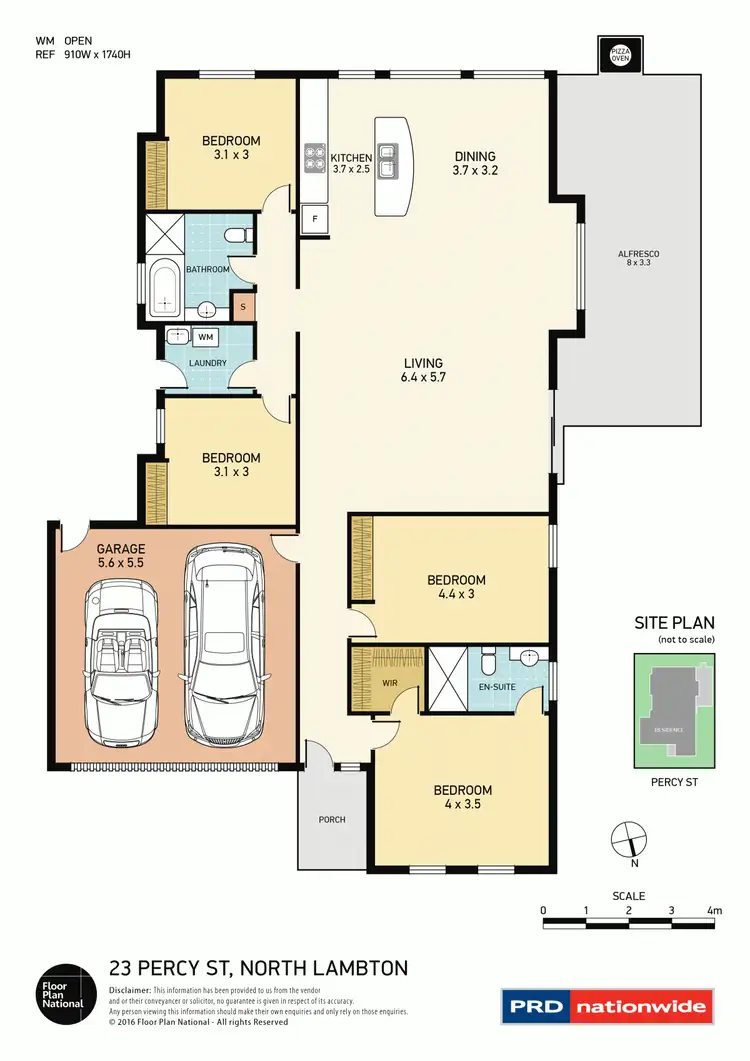 Floorplan of Homely house listing, 23 Percy Street, North Lambton NSW 2299