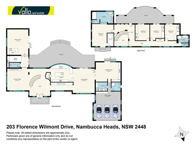 Floorplan of Homely house listing, 203 Florence Wilmont Drive, Nambucca Heads NSW 2448