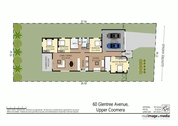 Floorplan of Homely house listing, 60 Glentree Avenue, Upper Coomera QLD 4209