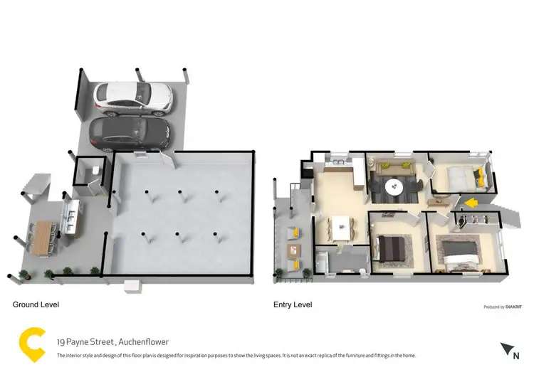 Floorplan of Homely house listing, 19 Payne Street, Auchenflower QLD 4066