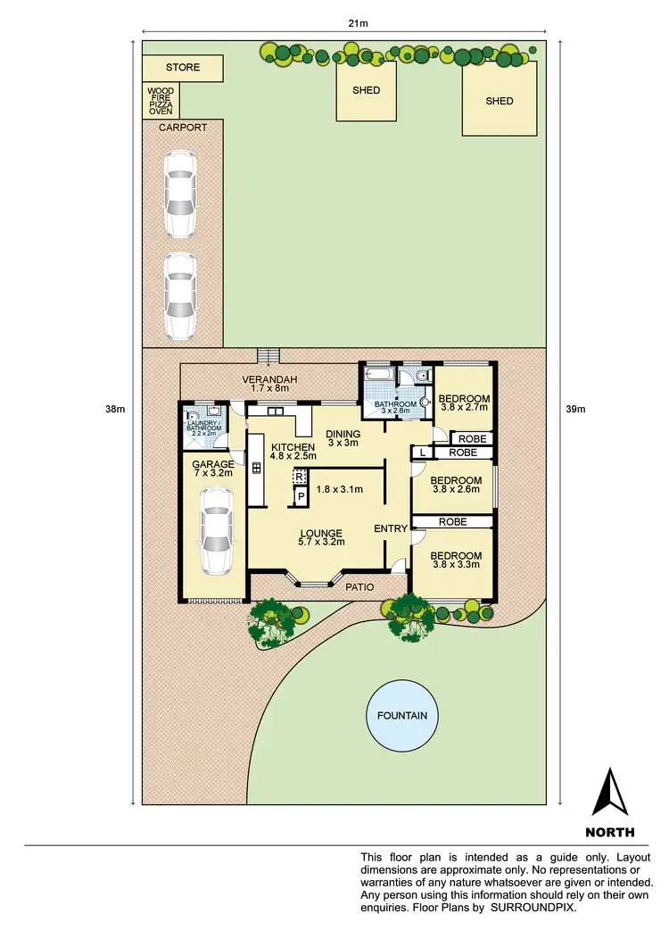 Floorplan of Homely house listing, 73 Wall Park Avenue, Seven Hills NSW 2147