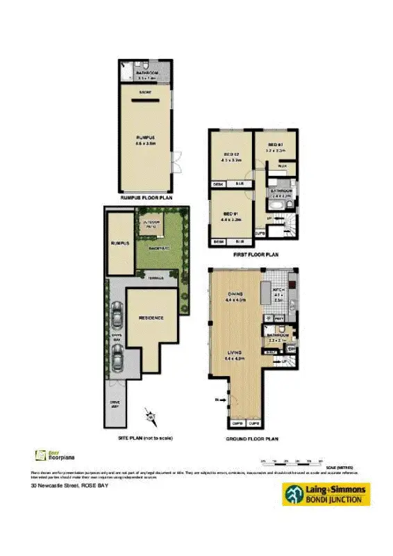 Floorplan of Homely apartment listing, 2/23 Moore Street, Coogee NSW 2034