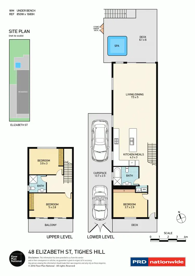 Floorplan of Homely house listing, 48 Elizabeth Street, Tighes Hill NSW 2297