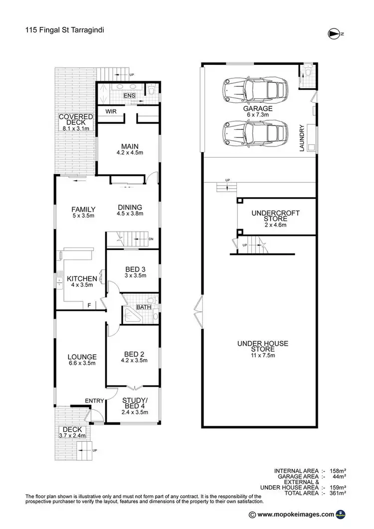Floorplan of Homely house listing, 115 Fingal St, Tarragindi QLD 4121