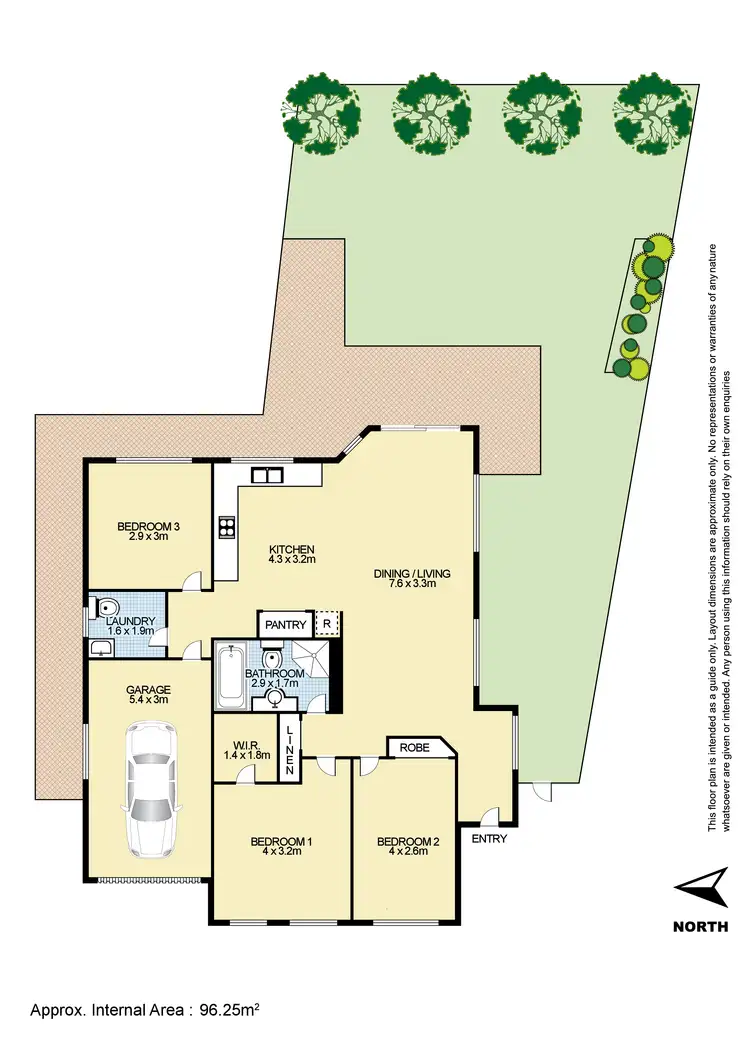 Floorplan of Homely house listing, 2C Daley Street, Pendle Hill NSW 2145