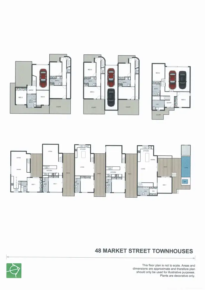 Floorplan of Homely unit listing, 3/48 Market Street, Woolgoolga NSW 2456