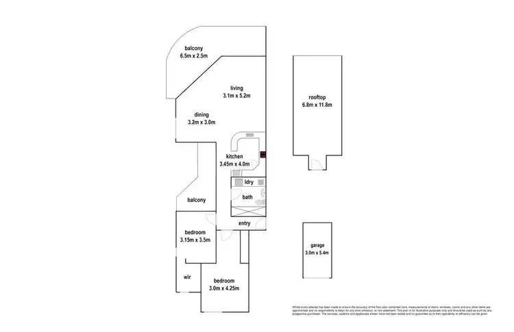 Floorplan of Homely unit listing, 3/3 Moffat Street, Moffat Beach QLD 4551