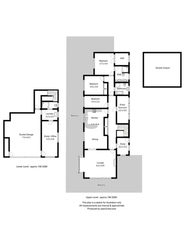 Floorplan of Homely rural property listing, 2526 Arthur Highway, Copping TAS 7174