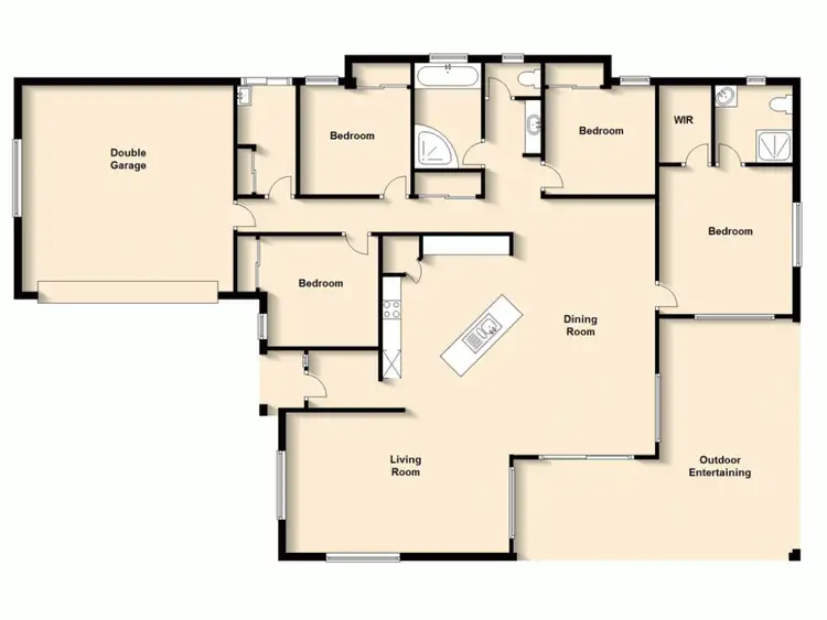 Floorplan of Homely house listing, 57 Balstrup Road North, Kallangur QLD 4503