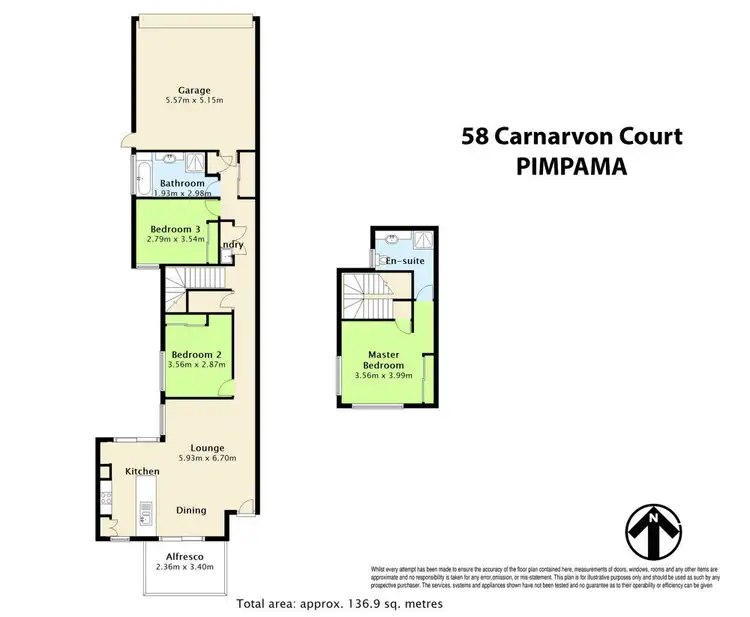 Floorplan of Homely house listing, 58 Carnarvon Court, Pimpama QLD 4209