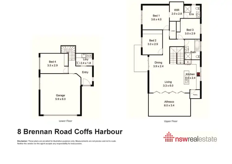 Floorplan of Homely house listing, 8 Brennan Court, Coffs Harbour NSW 2450