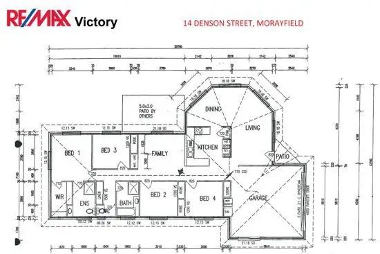 Floorplan of Homely house listing, 14 Denson Street, Morayfield QLD 4506