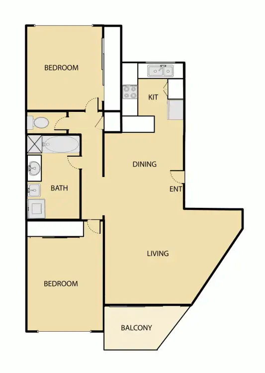 Floorplan of Homely unit listing, 11/10 Buderim Avenue, Alexandra Headland QLD 4572