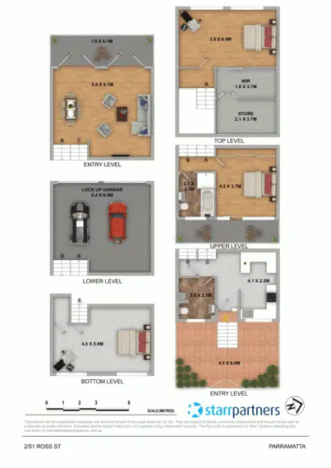 Floorplan of Homely townhouse listing, 2/51 Ross Street, Parramatta NSW 2150