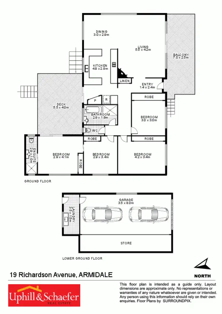 Floorplan of Homely house listing, 19 Richardson Avenue, Armidale NSW 2350