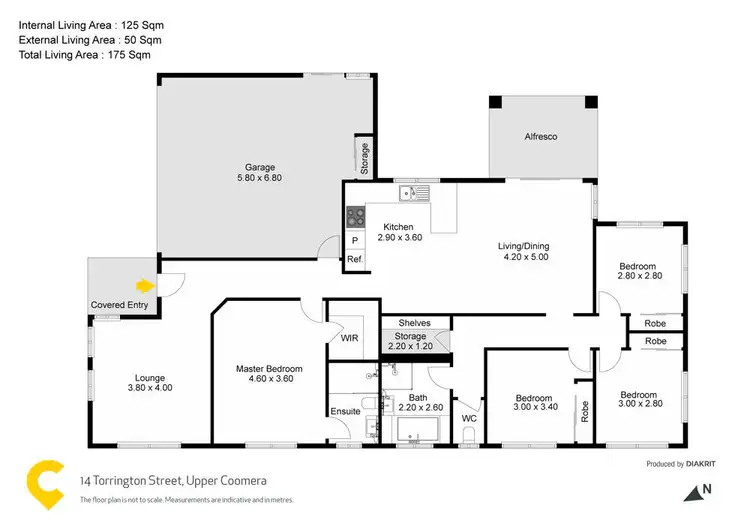 Floorplan of Homely house listing, 14 Torrington Street, Upper Coomera QLD 4209