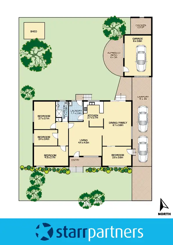 Floorplan of Homely house listing, 17 Harris Street, Windsor NSW 2756