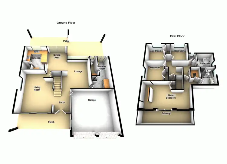 Floorplan of Homely house listing, 23 Mitchell Place, Forest Lake QLD 4078