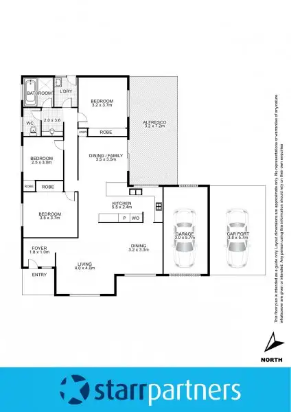 Floorplan of Homely house listing, 205 Swallow Drive, Erskine Park NSW 2759