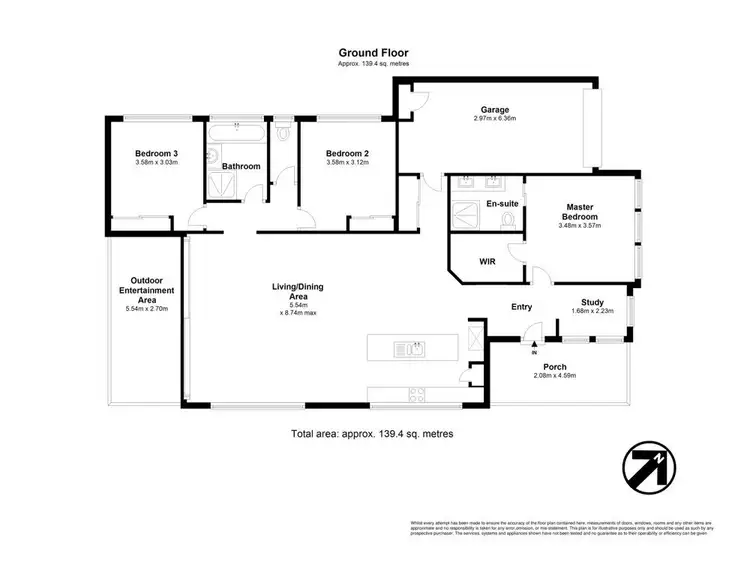 Floorplan of Homely house listing, 1 Mulgara Court, North Lakes QLD 4509