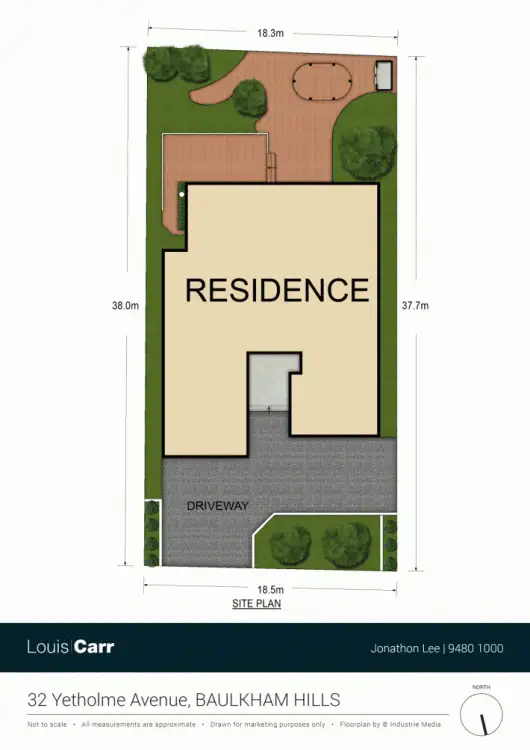 Floorplan of Homely house listing, 32 Yetholme Avenue, Baulkham Hills NSW 2153