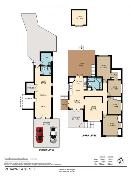 Floorplan of Homely house listing, 29 Gawalla Street, The Gap QLD 4061