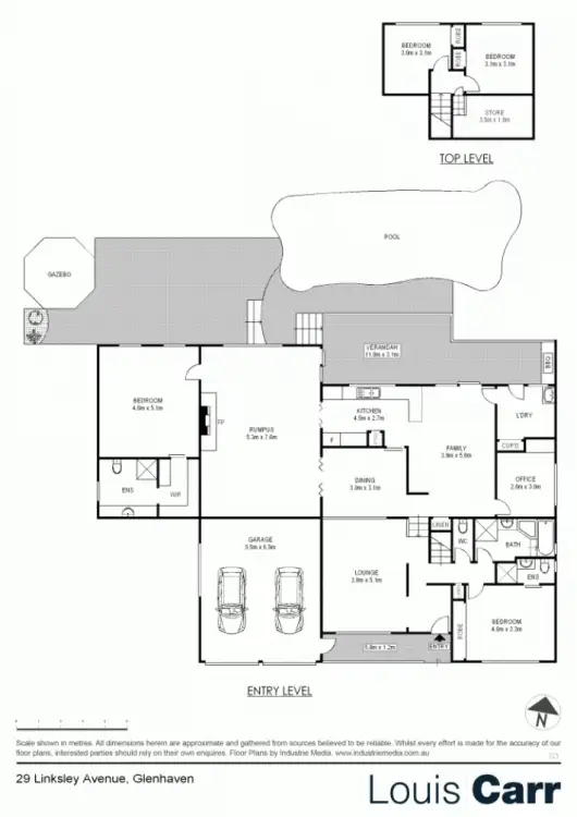 Floorplan of Homely house listing, 29 Linksley Avenue, Glenhaven NSW 2156